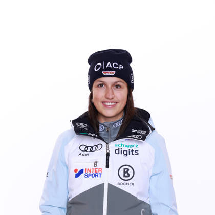 DSV German Ski Association Portraits Season 2026–27 Laila ILLIG, Alpine Skiing, Single Image, Cropped Single Shot, Portrait, Portrait, Portrait, DSV,German Ski Association Season 2026–2027 German Ski Association via SVEN SIMON Photo Agency Poolfoto SvenSimon Deutscher Skiverband ,EDITORIAL USE ONLY