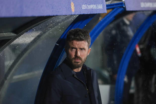 2026-10-21 Como 1907 v Manchester United, ManU - UEFA Champions League 2026 27 League Phase MD3 COMO, ITALY - OCTOBER 21: Coach Michael Carrick of Manchester United FC during the UEFA Champions League 2026 27 League Phase MD3 match between Como 1907 and Manchester United at Giuseppe Sinigaglia on October 21, 2026 in Como, Italy. (Photo by Nderim Kaceli BSR Agency) Como Italy Content not available for redistribution in The Netherlands directly or indirectly through any third parties. Copyright: xBSRxAgencyx