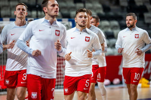 21.10.2026 GORZOW, ARENA GORZOW, FUTSAL, ELIMINACJE MISTRZOSTW SWIATA (FIFA FUTSAL WORLD CUP 2028 QUALIFICATION), MECZ POLSKA - BOSNIA I HERZEGOWINA (POLAND - BOSNIA AND HERZEGOVINA) NZ rozgrzewka reprezentacji polski KACPER SENDLEWSKI FOTO LUKASZ SKWIOT CYFRASPORT NEWSPIX.PL --- Newspix.pl  20261021CSLS00009