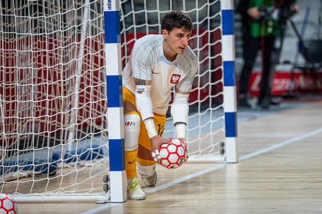 21.10.2026 GORZOW, ARENA GORZOW, FUTSAL, ELIMINACJE MISTRZOSTW SWIATA (FIFA FUTSAL WORLD CUP 2028 QUALIFICATION), MECZ POLSKA - BOSNIA I HERZEGOWINA (POLAND - BOSNIA AND HERZEGOVINA) NZ rozgrzewka reprezentacji polski KRZYSZTOF IWANEK FOTO LUKASZ SKWIOT CYFRASPORT NEWSPIX.PL --- Newspix.pl  20261021CSLS00017