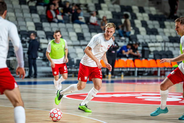 21.10.2026 GORZOW, ARENA GORZOW, FUTSAL, ELIMINACJE MISTRZOSTW SWIATA (FIFA FUTSAL WORLD CUP 2028 QUALIFICATION), MECZ POLSKA - BOSNIA I HERZEGOWINA (POLAND - BOSNIA AND HERZEGOVINA) NZ rozgrzewka reprezentacji polski FOTO LUKASZ SKWIOT CYFRASPORT NEWSPIX.PL --- Newspix.pl  20261021CSLS00020
