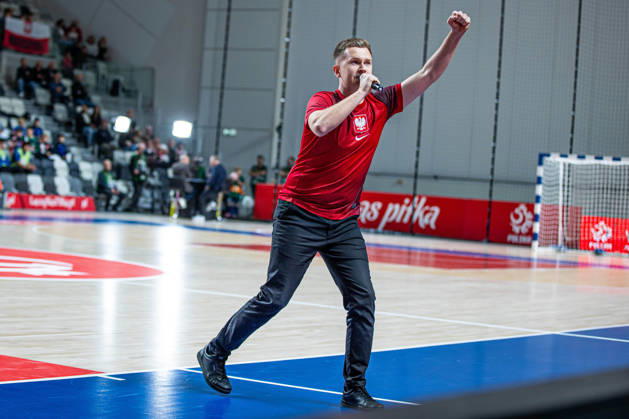 21.10.2026 GORZOW, ARENA GORZOW, FUTSAL, ELIMINACJE MISTRZOSTW SWIATA (FIFA FUTSAL WORLD CUP 2028 QUALIFICATION), MECZ POLSKA - BOSNIA I HERZEGOWINA (POLAND - BOSNIA AND HERZEGOVINA) NZ spiker FOTO LUKASZ SKWIOT CYFRASPORT NEWSPIX.PL --- Newspix.pl  20261021CSLS00034