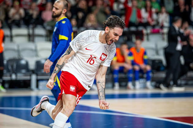 21.10.2026 GORZOW, ARENA GORZOW, FUTSAL, ELIMINACJE MISTRZOSTW SWIATA (FIFA FUTSAL WORLD CUP 2028 QUALIFICATION), MECZ POLSKA - BOSNIA I HERZEGOWINA (POLAND - BOSNIA AND HERZEGOVINA) NZ GABRIEL GOES PEDRO BRAMKA RADOSC GOL GOAL FOTO LUKASZ SKWIOT CYFRASPORT NEWSPIX.PL --- Newspix.pl  20261021CSLS00113