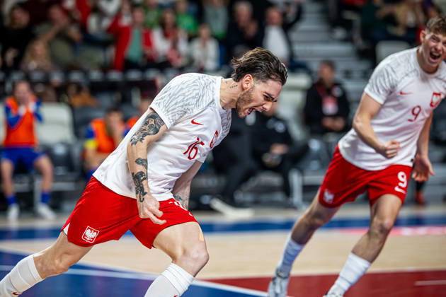 21.10.2026 GORZOW, ARENA GORZOW, FUTSAL, ELIMINACJE MISTRZOSTW SWIATA (FIFA FUTSAL WORLD CUP 2028 QUALIFICATION), MECZ POLSKA - BOSNIA I HERZEGOWINA (POLAND - BOSNIA AND HERZEGOVINA) NZ GABRIEL GOES PEDRO BRAMKA RADOSC GOL GOAL FOTO LUKASZ SKWIOT CYFRASPORT NEWSPIX.PL --- Newspix.pl  20261021CSLS00114