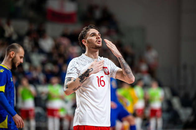 21.10.2026 GORZOW, ARENA GORZOW, FUTSAL, ELIMINACJE MISTRZOSTW SWIATA (FIFA FUTSAL WORLD CUP 2028 QUALIFICATION), MECZ POLSKA - BOSNIA I HERZEGOWINA (POLAND - BOSNIA AND HERZEGOVINA) NZ GABRIEL GOES PEDRO BRAMKA RADOSC GOL GOAL FOTO LUKASZ SKWIOT CYFRASPORT NEWSPIX.PL --- Newspix.pl  20261021CSLS00116