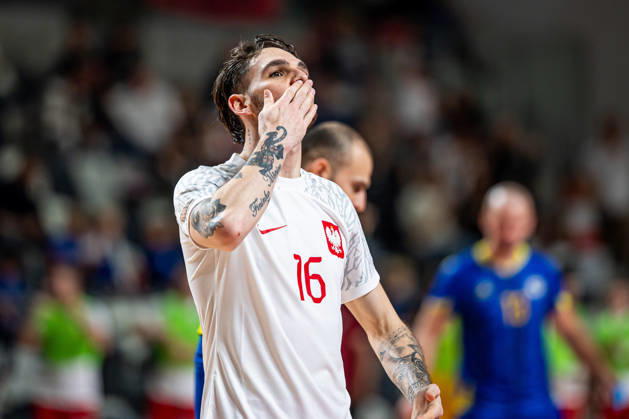 21.10.2026 GORZOW, ARENA GORZOW, FUTSAL, ELIMINACJE MISTRZOSTW SWIATA (FIFA FUTSAL WORLD CUP 2028 QUALIFICATION), MECZ POLSKA - BOSNIA I HERZEGOWINA (POLAND - BOSNIA AND HERZEGOVINA) NZ GABRIEL GOES PEDRO BRAMKA RADOSC GOL GOAL FOTO LUKASZ SKWIOT CYFRASPORT NEWSPIX.PL --- Newspix.pl  20261021CSLS00117