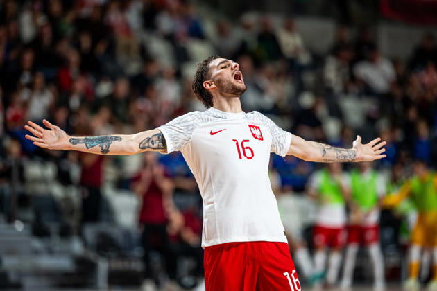 21.10.2026 GORZOW, ARENA GORZOW, FUTSAL, ELIMINACJE MISTRZOSTW SWIATA (FIFA FUTSAL WORLD CUP 2028 QUALIFICATION), MECZ POLSKA - BOSNIA I HERZEGOWINA (POLAND - BOSNIA AND HERZEGOVINA) NZ GABRIEL GOES PEDRO BRAMKA RADOSC GOL GOAL FOTO LUKASZ SKWIOT CYFRASPORT NEWSPIX.PL --- Newspix.pl  20261021CSLS00119
