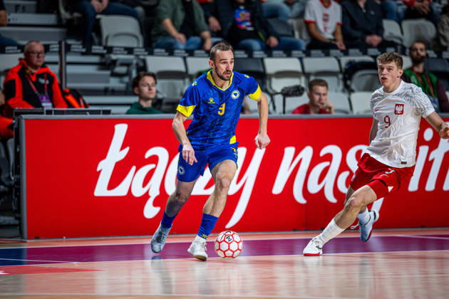 21.10.2026 GORZOW, ARENA GORZOW, FUTSAL, ELIMINACJE MISTRZOSTW SWIATA (FIFA FUTSAL WORLD CUP 2028 QUALIFICATION), MECZ POLSKA - BOSNIA I HERZEGOWINA (POLAND - BOSNIA AND HERZEGOVINA) NZ ALMADEIN BUNDAVICA FOTO LUKASZ SKWIOT CYFRASPORT NEWSPIX.PL --- Newspix.pl  20261021CSLS00121