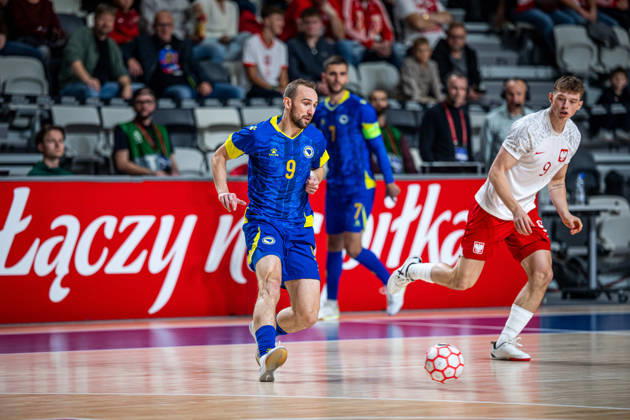 21.10.2026 GORZOW, ARENA GORZOW, FUTSAL, ELIMINACJE MISTRZOSTW SWIATA (FIFA FUTSAL WORLD CUP 2028 QUALIFICATION), MECZ POLSKA - BOSNIA I HERZEGOWINA (POLAND - BOSNIA AND HERZEGOVINA) NZ ALMADEIN BUNDAVICA FOTO LUKASZ SKWIOT CYFRASPORT NEWSPIX.PL --- Newspix.pl  20261021CSLS00122
