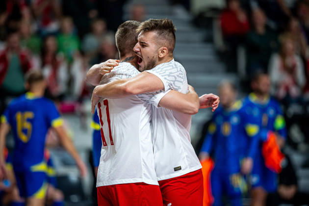 21.10.2026 GORZOW, ARENA GORZOW, FUTSAL, ELIMINACJE MISTRZOSTW SWIATA (FIFA FUTSAL WORLD CUP 2028 QUALIFICATION), MECZ POLSKA - BOSNIA I HERZEGOWINA (POLAND - BOSNIA AND HERZEGOVINA) NZ KACPER SENDLEWSKI BRAMKA RADOSC GOL GOAL JAKUB RASZKOWSKI FOTO LUKASZ SKWIOT CYFRASPORT NEWSPIX.PL --- Newspix.pl  20261021CSLS00134