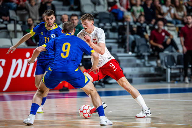 21.10.2026 GORZOW, ARENA GORZOW, FUTSAL, ELIMINACJE MISTRZOSTW SWIATA (FIFA FUTSAL WORLD CUP 2028 QUALIFICATION), MECZ POLSKA - BOSNIA I HERZEGOWINA (POLAND - BOSNIA AND HERZEGOVINA) NZ KACPER PAWLUS FOTO LUKASZ SKWIOT CYFRASPORT NEWSPIX.PL --- Newspix.pl  20261021CSLS00138