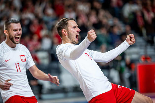21.10.2026 GORZOW, ARENA GORZOW, FUTSAL, ELIMINACJE MISTRZOSTW SWIATA (FIFA FUTSAL WORLD CUP 2028 QUALIFICATION), MECZ POLSKA - BOSNIA I HERZEGOWINA (POLAND - BOSNIA AND HERZEGOVINA) NZ MIKOLAJ ZASTAWNIK BRAMKA RADOSC GOL GOAL FOTO LUKASZ SKWIOT CYFRASPORT NEWSPIX.PL --- Newspix.pl 20261021CSLS00147