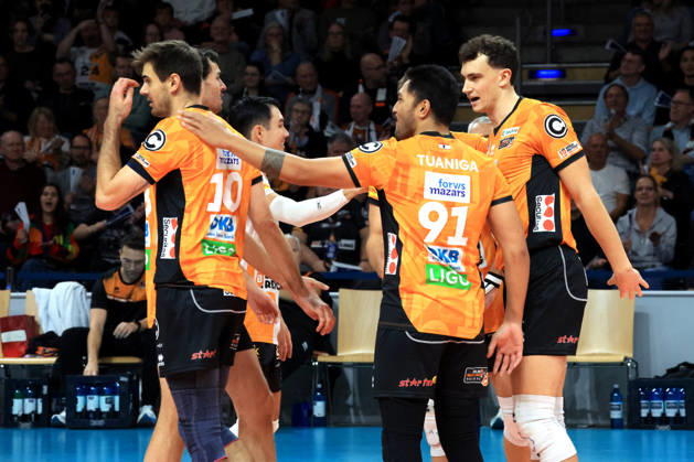 October 21, 2026, Germany, GER, DEU, Volleyball 1st Bundesliga, Day 1, 2026–2027 Season, Berlin, BR Volleys vs. FT Freiburg, BR Volleys, Spielerkreis nordphoto GmbH, Engler, Max Schmeling Halle, Berlin, Germany Copyright: xNordphotox xEnglerx