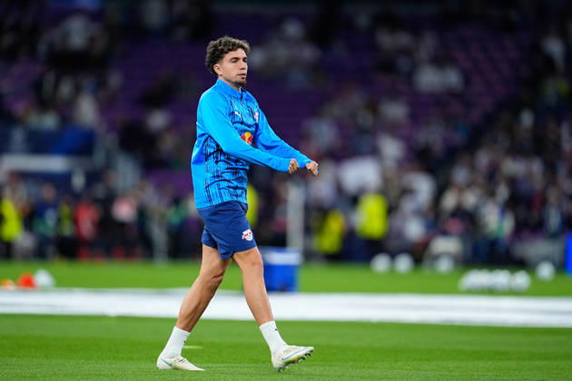 October 21, 2026, Madrid, Madrid, Spain: Neil El Aynaoui of RB Leipzig warms up during the UEFA Champions League 2026 27 League Phase MD3 match between Real Madrid CF and RB Leipzig at Bernabeu stadium on October 21, 2026, in Madrid, Spain. Real Madrid CF V RB Leipzig - UEFA Champions League 2026 27 League Phase MD3  - ZUMAa181 20261021_zaa_a181_043 Copyright: xDennisxAgyemanx