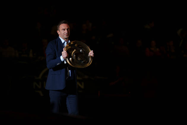 1 Men s Volleyball Bundesliga, Matchday 1: BERLIN RECYCLING Volleys vs. FT 1844 Freiburg; Roko Sikiric, President of the European Volleyball Confederation (CEV), on October 21, 2026, at the Max Schmeling Halle, Berlin; Berlin Max Schmeling Halle, Berlin, Germany