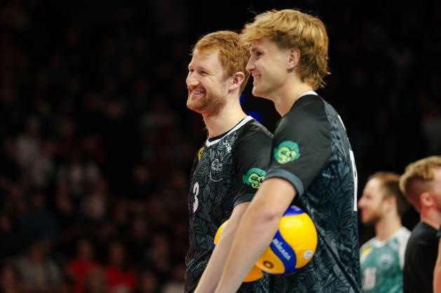 1 Men s Volleyball Bundesliga, Matchday 1: BERLIN RECYCLING Volleys vs. FT 1844 Freiburg, Yannick Harms (FT 1844 Freiburg), 3:00 p.m. on October 21, 2026, at the Max Schmeling Halle, Berlin, Germany