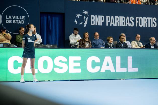 A picture taken during the European Open ATP, Tennis Herren tennis tournament in Brussels, on Thursday 22 October. This year s edition of the tournament is taking place from 17 to 25 October JASPERxJACOBS  x190644795x