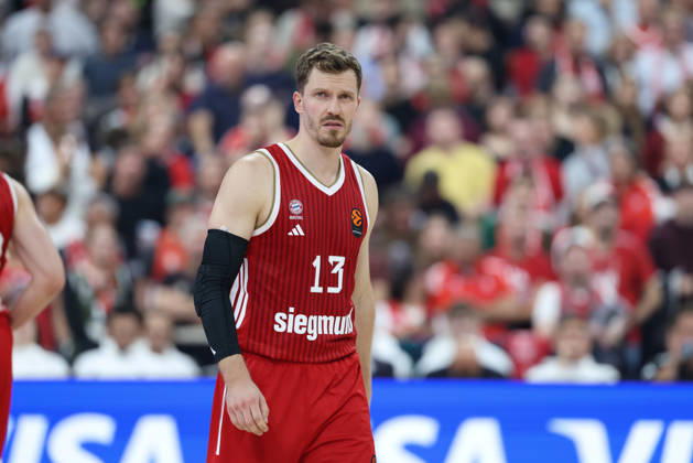 Andreas Obst, FC Bayern Basketball, 13, GER, FC Bayern Basketball vs. Dubai Basketball, Basketball, EuroLeague, Matchday 7, 2026–2027 Season, October 22, 2026, GER, FC Bayern Basketball vs. Dubai Basketball, Basketball, EuroLeague, Matchday 7, 2026–2027 Season, October 22, 2026, Munich Copyright: xEibner-Pressefoto JennixMaulx EP_JML