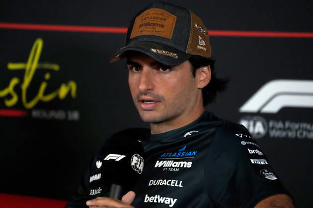 October 22, 2026, Circuit of The Americas, Austin, 2026 FORMULA 1 MSC CRUISES UNITED STATES GRAND PRIX, pictured: Carlos Sainz Jr. (ESP), Atlassian Williams F1 Team. Photo by Hasan Bratic, DeFodi Images