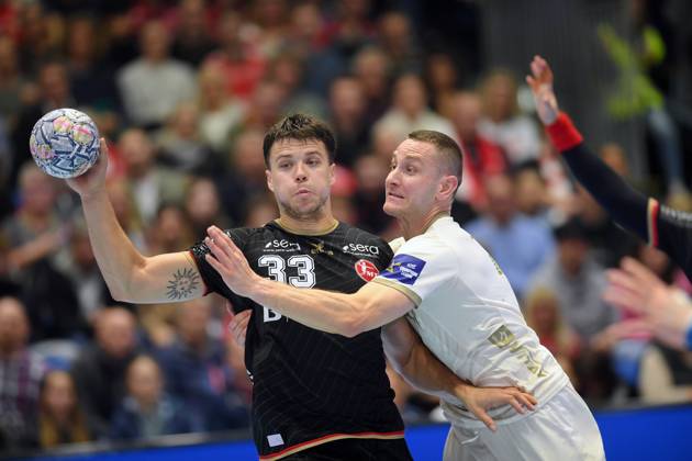 Aaron Mensing, MT Melsungen, 33 touches; Michal Daszek, Wisla Plock, 3 goals; GER, MT Melsungen vs. Orlen Wisla Plock (POL); Handball, Men s Champions League, Group Matches, 2026–2027 Season, October 22, 2026, GER, MT Melsungen vs. Orlen Wisla Plock, Men’s Champions League, Group Match, 2026–2027 Season, October 22, 2026, Kassel Copyright: xEibner-Pressefotox xRolandxSippelx EP_RSL