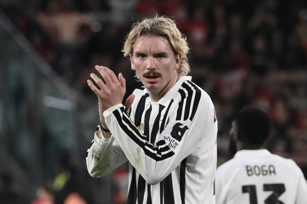 Juventus v Rennes - UEFA Europa League TURIN, ITALY - OCTOBER 22: Nick Woltemade of Juventus greets the fans after the UEFA Europa League week 3 football match between Juventus and Rennes at the Juventus Stadium in Turin Italy, on October 22, 2026. Isabella Bonotto Anadolu Turin Italy. Editorial use only. Please get in touch for any other usage. Copyright: x2026xAnadoluxIsabellaxBonottox