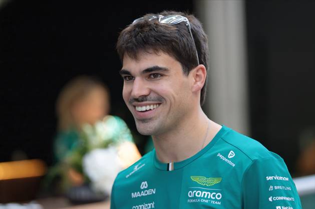 22nd October 2026; Circuit of the Americas, Austin, United States; Formula 1, United States Grand Prix, Arrival Day; Lance Stroll (18) of Canada and Aston Martin Aramco Formula One Team in the paddock BobxKupbens