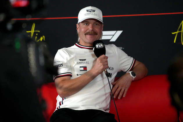 October 22, 2026, Circuit of The Americas, Austin, 2026 FORMULA 1 MSC CRUISES UNITED STATES GRAND PRIX; pictured: Valtteri Bottas (FIN), Cadillac Formula 1 Team. Photo by Hasan Bratic, DeFodi Images