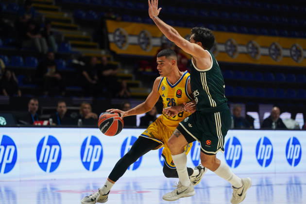 October 22, 2026, Belgrade, Central Serbia, Serbia: 20261022, Belgrade, Serbia - Maccabi Rapyd Tel Aviv and Real Madrid play a EuroLeague regular season basketball game at the Aleksandar Nikolic Hall. MADAR YAM in action during the game. EuroLeague 2026 27: Maccabi Rapyd Tel Aviv 99:113 Real Madrid  - ZUMAd223 20261022_zip_d223_035 Copyright: xMarkoxDimicx