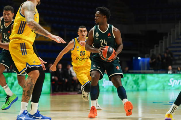 October 22, 2026, Belgrade, Central Serbia, Serbia: 20261022, Belgrade, Serbia - Maccabi Rapyd Tel Aviv and Real Madrid play a EuroLeague regular season basketball game at the Aleksandar Nikolic Hall. FELIZ ANDRES in action during the game. Belgrade Serbia - ZUMAd223 20261022_zip_d223_042 Copyright: xMarkoxDimicx