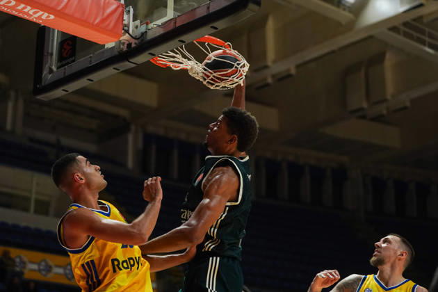 October 22, 2026, Belgrade, Central Serbia, Serbia: 20261022, Belgrade, Serbia - Maccabi Rapyd Tel Aviv and Real Madrid play a EuroLeague regular season basketball game at the Aleksandar Nikolic Hall. TAVARES WALTER in action during the game. Belgrade Serbia - ZUMAd223 20261022_zip_d223_047 Copyright: xMarkoxDimicx