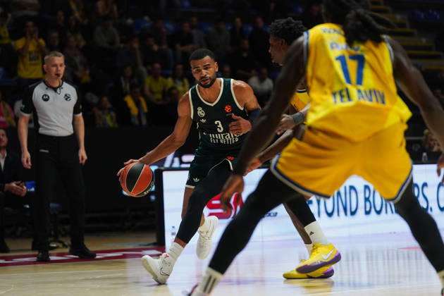October 22, 2026, Belgrade, Central Serbia, Serbia: 20261022, Belgrade, Serbia - Maccabi Rapyd Tel Aviv and Real Madrid play a EuroLeague regular season basketball game at the Aleksandar Nikolic Hall. LUWAWU-CABARROT TIMOTHE in action during the game. Belgrade Serbia - ZUMAd223 20261022_zip_d223_049 Copyright: xMarkoxDimicx