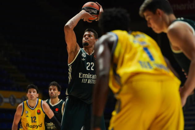 October 22, 2026, Belgrade, Central Serbia, Serbia: 20261022, Belgrade, Serbia - Maccabi Rapyd Tel Aviv and Real Madrid play a EuroLeague regular season basketball game at the Aleksandar Nikolic Hall. TAVARES WALTER in action during the game. EuroLeague 2026 27: Maccabi Rapyd Tel Aviv 99:113 Real Madrid  - ZUMAd223 20261022_zip_d223_051 Copyright: xMarkoxDimicx