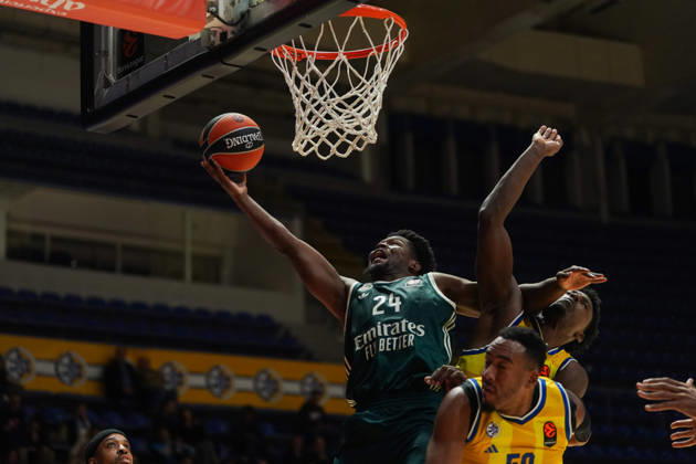 October 22, 2026, Belgrade, Central Serbia, Serbia: 20261022, Belgrade, Serbia - Maccabi Rapyd Tel Aviv and Real Madrid play a EuroLeague regular season basketball game at the Aleksandar Nikolic Hall. FELIZ ANDRES in action during the game. EuroLeague 2026 27: Maccabi Rapyd Tel Aviv 99:113 Real Madrid  - ZUMAd223 20261022_zip_d223_058 Copyright: xMarkoxDimicx