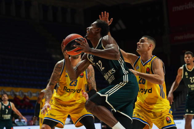 October 22, 2026, Belgrade, Central Serbia, Serbia: 20261022, Belgrade, Serbia - Maccabi Rapyd Tel Aviv and Real Madrid play a EuroLeague regular season basketball game at the Aleksandar Nikolic Hall. MALEDON THEO in action during the game. EuroLeague 2026 27: Maccabi Rapyd Tel Aviv 99:113 Real Madrid  - ZUMAd223 20261022_zip_d223_062 Copyright: xMarkoxDimicx