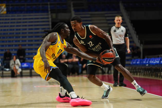 October 22, 2026, Belgrade, Central Serbia, Serbia: 20261022, Belgrade, Serbia - Maccabi Rapyd Tel Aviv and Real Madrid play a EuroLeague regular season basketball game at the Aleksandar Nikolic Hall. MALEDON THEO in action during the game. EuroLeague 2026 27: Maccabi Rapyd Tel Aviv 99:113 Real Madrid  - ZUMAd223 20261022_zip_d223_070 Copyright: xMarkoxDimicx