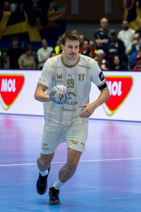 Kassel, Germany, October 22, 2026 EHF Champions League 2026–2027 Group Stage Group B Match 5 MT Melsungen vs. Orlen Wisla Plock Pictured: Sergei Kosorotov SPR Rothenbach Halle, Hesse Copyright: xFotostandx xKruczynskix