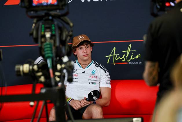 October 22, 2026, Italy: Andrea Kimi Antonelli from Italy during United States Grand Prix - Austin - Thursday - Media Day at Circuit of the Americas (COTA) in Austin. Italy - ZUMAm313 20261022_zsp_m313_120 Copyright: xAlessioxMorgesex