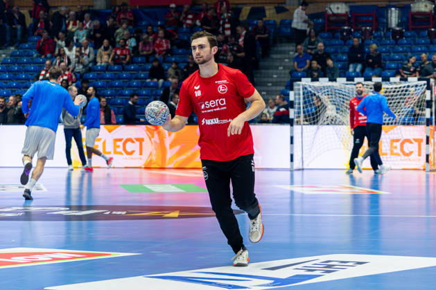 Kassel, Germany, October 22, 2026 EHF Champions League 2026–2027 Group Stage Group B Match 5 MT Melsungen vs. Orlen Wisla Plock Pictured: Florian Drosten MT Rothenbach Halle, Hesse Copyright: xFotostandx xKruczynskix