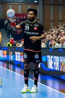 Kassel, Germany, October 22, 2026 EHF Champions League 2026–2027 Group Stage Group B Match 5 MT Melsungen vs. Orlen Wisla Plock Pictured: Dariel Garcia Rivera Garcia Rivera MT Rothenbach Halle, Hesse Copyright: xFotostandx xKruczynskix