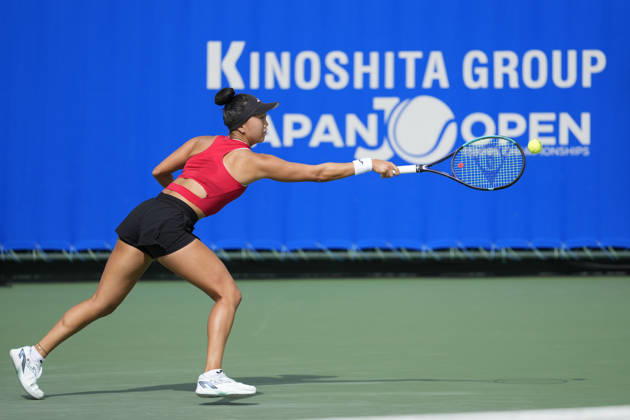 WTA, Tennis Damen Kinoshita Group Japan Open - Day 5 Ann Li of the United States plays during her quarterfinal match against Lilli Tagger of Austria at the 2026 Kinoshita Group Japan Open Women s tennis tournament at Utsubo Tennis Center in Osaka, Japan, on October 23, 2026. Osaka Japan  Copyright: xOwenxHammondx originalFilename:hammond-2026kino261023_np1o4.jpg