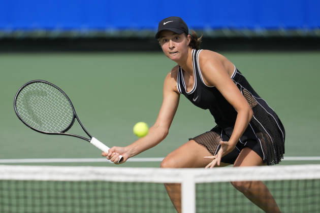 WTA, Tennis Damen Kinoshita Group Japan Open - Day 5 Lilli Tagger of Austria plays during her quarterfinal match against Ann Li of the United States at the 2026 Kinoshita Group Japan Open Women s tennis tournament at Utsubo Tennis Center in Osaka, Japan, on October 23, 2026. Osaka Japan  Copyright: xOwenxHammondx originalFilename:hammond-2026kino261023_npaBz.jpg