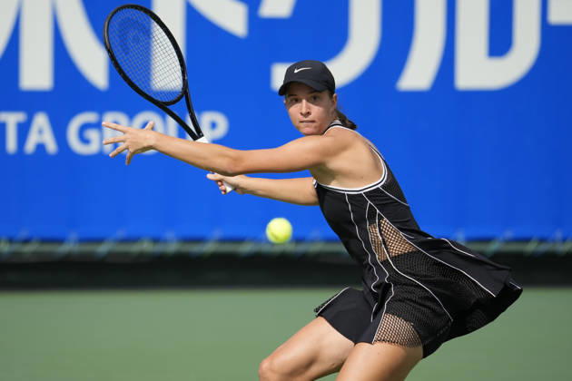 WTA, Tennis Damen Kinoshita Group Japan Open - Day 5 Lilli Tagger of Austria plays during her quarterfinal match against Ann Li of the United States at the 2026 Kinoshita Group Japan Open Women s tennis tournament at Utsubo Tennis Center in Osaka, Japan, on October 23, 2026. Osaka Japan  Copyright: xOwenxHammondx originalFilename:hammond-2026kino261023_npOz2.jpg