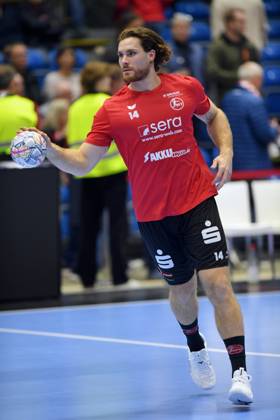 Johannes Golla of MT Melsungen 14 during warm-ups, GER, MT Melsungen vs. Orlen Wisla Plock (POL), Handball, Men s Champions League, Group Matches, 2026–2027 Season, October 22, 2026, GER, MT Melsungen vs. Orlen Wisla Plock, Men’s Champions League, Group Match, 2026–2027 Season, October 22, 2026, Kassel Copyright: xEibner-Pressefotox xRolandxSippelx EP_RSL