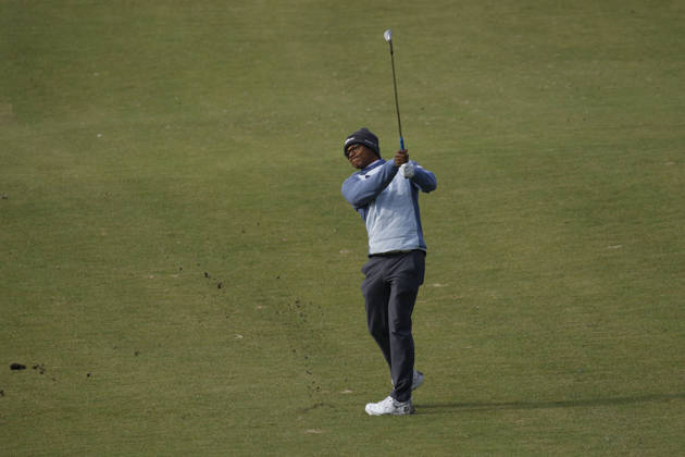October 23, 2026, Cheonan, Chungnam, SOUTH KOREA: Oct 23, 2026-Cheonan, South Korea-Robin WILLIAMS of South Africa Second Shot on 6th Green during a DP World Tour Genesis Championship at Woo Jeong Hills CC in Cheonan, South Korea. DP World Tour Genesis Championship Round2  - ZUMAr168 20261023_aap_r168_052 Copyright: xRyuxSeung-Ilx