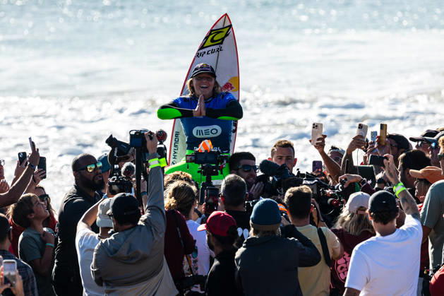 October 23, 2026, Peniche, Leiria, Portugal: Molly Picklum during the final of Meo Rip Curl Pro Portugal at Praia dos Supertubos on October 23, 2026 in Peniche, Portugal. Peniche Portugal - ZUMAs391 20261023_znp_s391_004 Copyright: xCarlosxSilvax