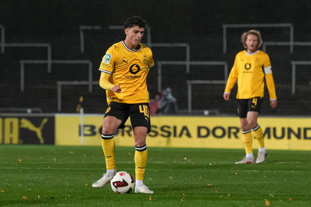 Friday, October 23, 2026 2026–2027 Season, Matchday 14, Regionalliga West at Rote Erde Stadium, Dortmund, Germany BV Borussia Dortmund U23 vs. Bonner SC Samuele Inacio BVB