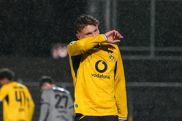 Friday, October 23, 2026 2026–2027 Season, Matchday 14, Regionalliga West at Rote Erde Stadium, Dortmund, Germany BV Borussia Dortmund U23 Bonner SC Arne Wessels BVB