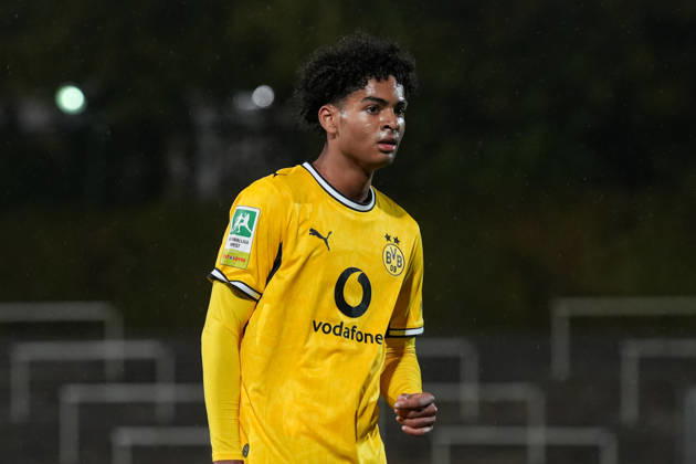 Friday, October 23, 2026 2026–2027 Season, Matchday 14, Regionalliga West at Rote Erde Stadium, Dortmund, Germany BV Borussia Dortmund U23 vs. Bonner SC Mathis Albert BVB