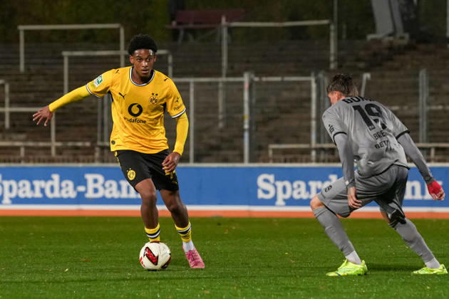Friday, October 23, 2026 2026–2027 Season, Matchday 14, Regionalliga West at Rote Erde Stadium, Dortmund, Germany BV Borussia Dortmund U23 Bonner SC Enzo de Pina Duarte dos Santos BVB