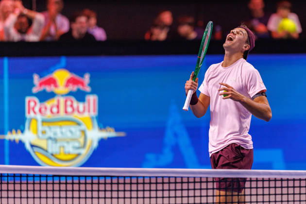 VIENNA, AUSTRIA - 23 OCTOBER 2026: Image shows the disappointment of Jakub MenÅ¡ik (CZE) during Red Bull BassLine at Wiener Stadthalle on 23 10 2026 in Vienna, Austria. Austria Copyright: xFröhlichxPascalx